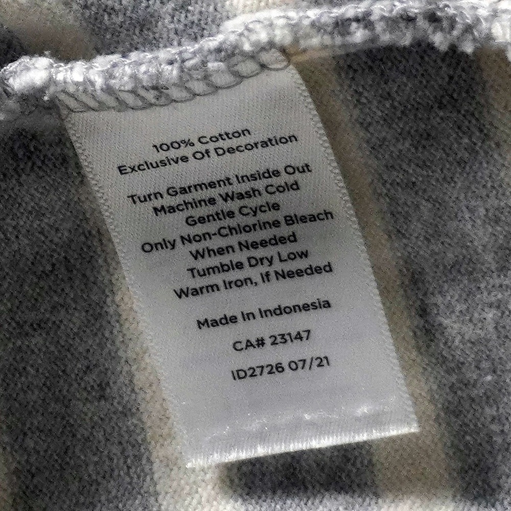Talbots Hamilton Stripe Authentic Tee Size‎ M Cotton Pastel Boat Neck Top Cream - Picture 7 of 8